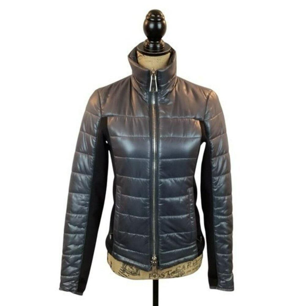 Authier Alta Badia Italian Jacket Womans 40 Primaloft High Neck Zip Closure - Picture 2 of 15